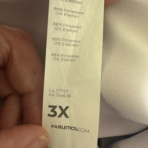 Fabletics Define PowerHold® High-Waisted 7/8 Legging in Earthen Size 3X - Picture 9 of 13